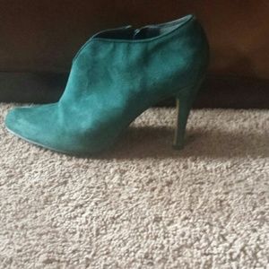 Nine West suede booties